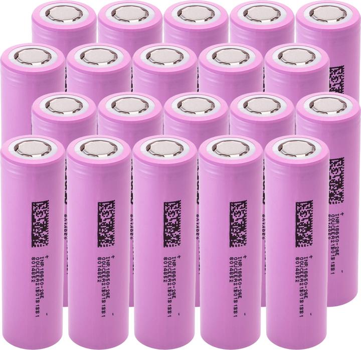 Image du produit GreenCell 20GC18650NMC26 (20 pcs, 18650, 2600 mAh)