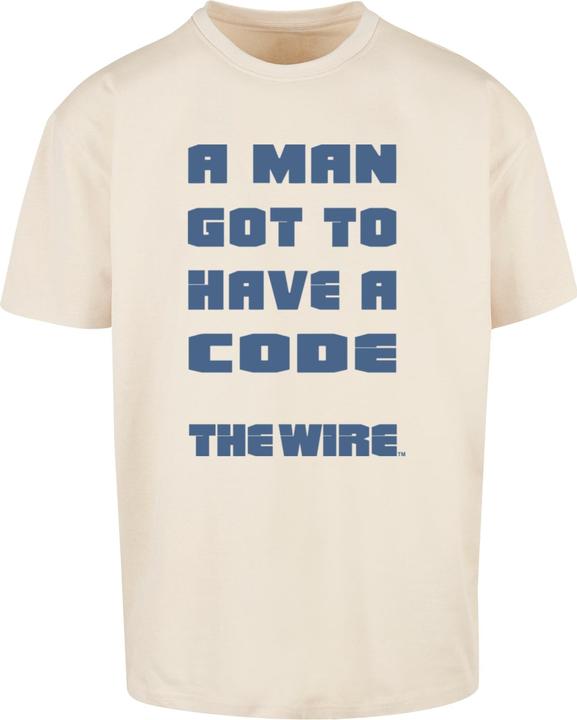Merchcode The Wire A Man Heavy Oversize Tee - 182579
