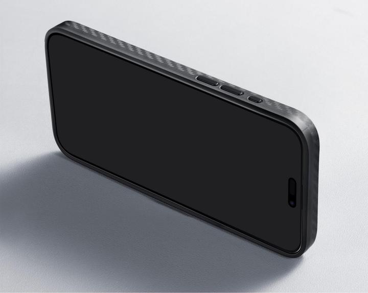 Image du produit Pitaka MagEZ Case Pro pour iP 15 Pro Max (Noir/Twill gris) 1500D (Apple iPhone 15 Plus)