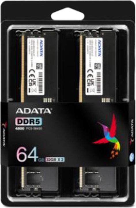 Immagine prodotto Adata AD5U480032G-DT (2 x 32GB, 4800 MHz, RAM DDR5, DIMM)