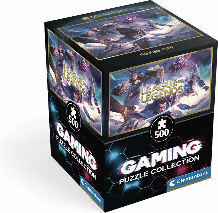 Actual product image Clementoni 500 Piece Cube Puzzle - League of Legends 2 (500 pieces)