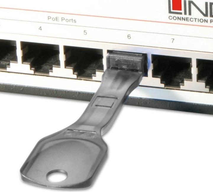 Image du produit Lindy Serrure portuaire RJ45 avec clé