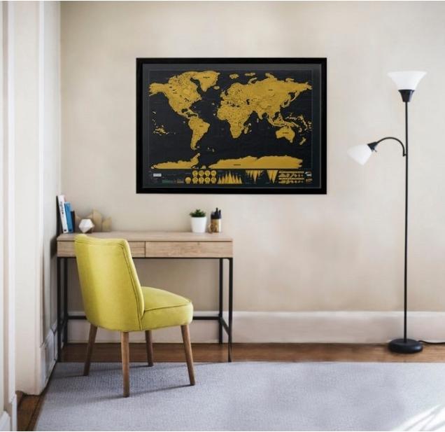 Immagine prodotto Luckies mappa gratta e vinci (42 x 30 cm)