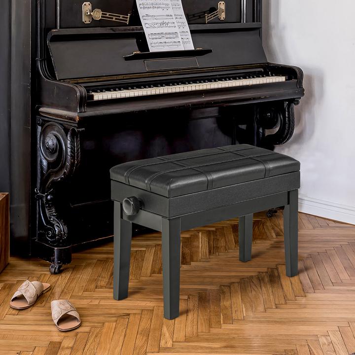 Image du produit Homcom Banc de piano avec espace de rangement (Banc de piano)