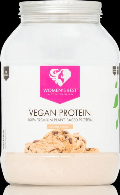 Actual product image Women's Best Vegan Protein (900g can) (Cookies and Cream, 1 pcs., 900 g)