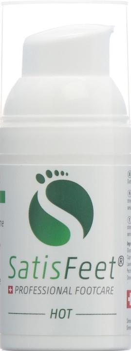 Produktbild Satisfeet Hot Creme (Fusscrème & Fussgel, 30 ml)