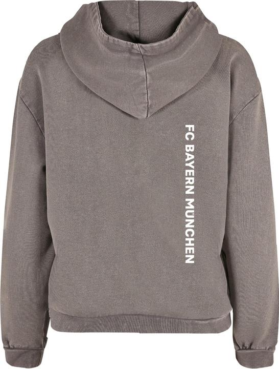 Immagine prodotto FC Bayern München Donna Mia San Mia Logo Lavata con acido Felpa con cappuccio oversize - 131329 (4XL)