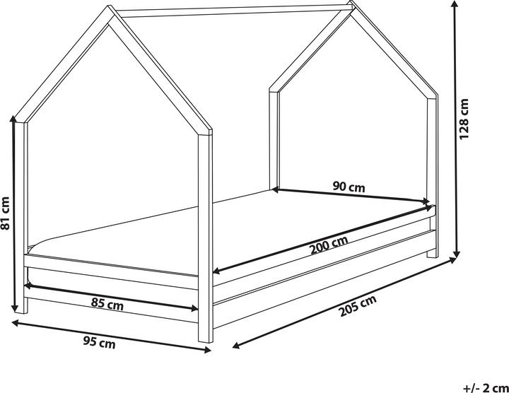 Actual product image Beliani Appy (90 x 200 cm)