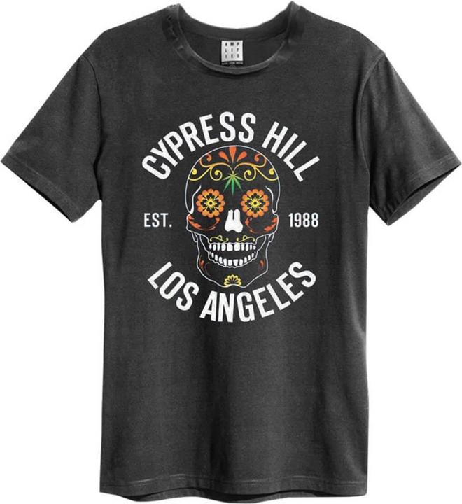 Amplified Floral Skull TShirt (3XL)