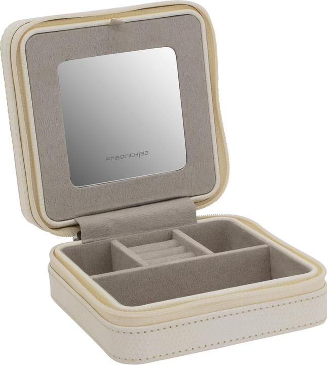 Immagine prodotto Friedrich Elegante portagioie da viaggio color crema Milano 20143-9