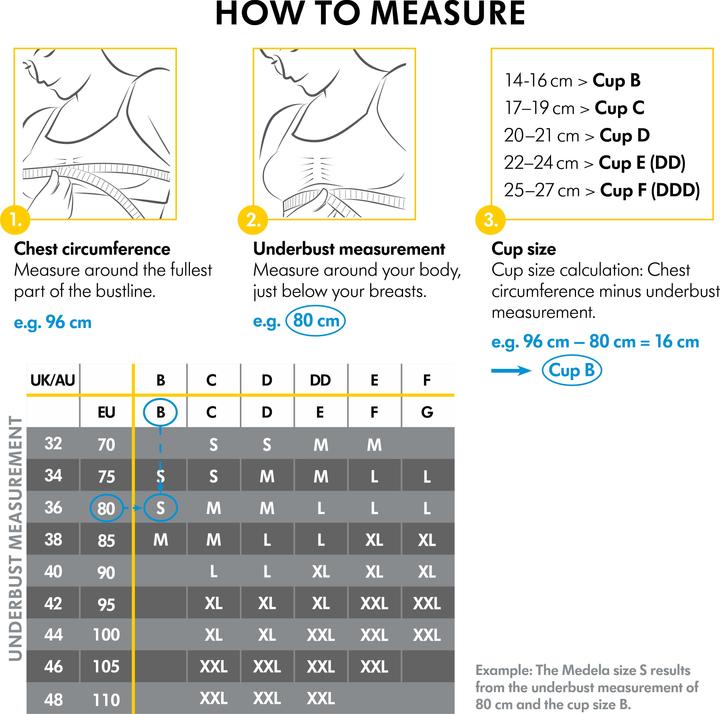Actual product image Medela Keep Cool Ultra Pregnancy and Nursing Comfort Bra (S)