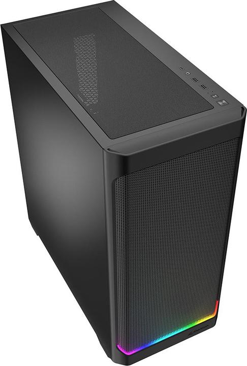 Actual product image Sharkoon AK4 Black ATX (black) (mATX, Mini-ITX, ATX)