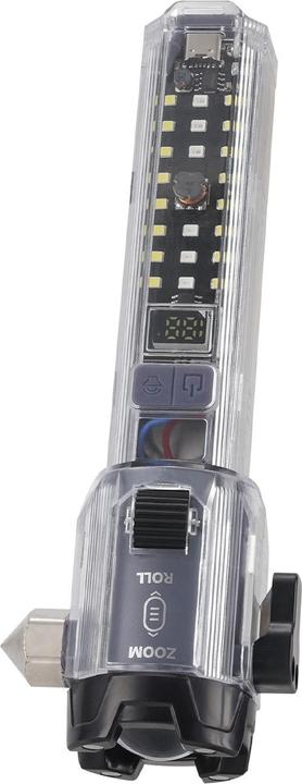 Produktbild Comfort Aid Multifunktions-Taschenlampe mit Hammer & Gurtschneider, Akku
