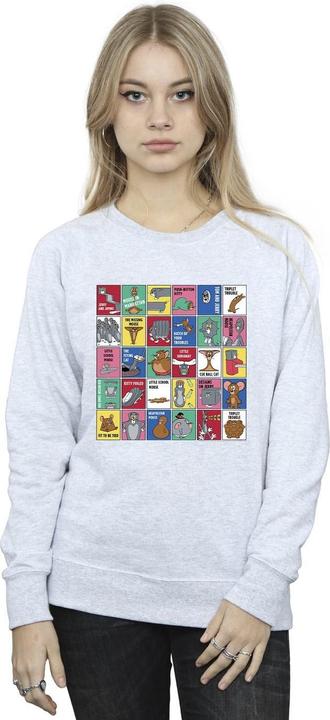 Produktbild Tom & Jerry Grid Squares Sweatshirt (S)