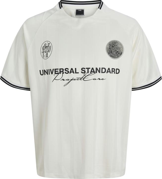 Actual product image Jack & Jones Jcocover Retro Football Tee Ss Ln (M)