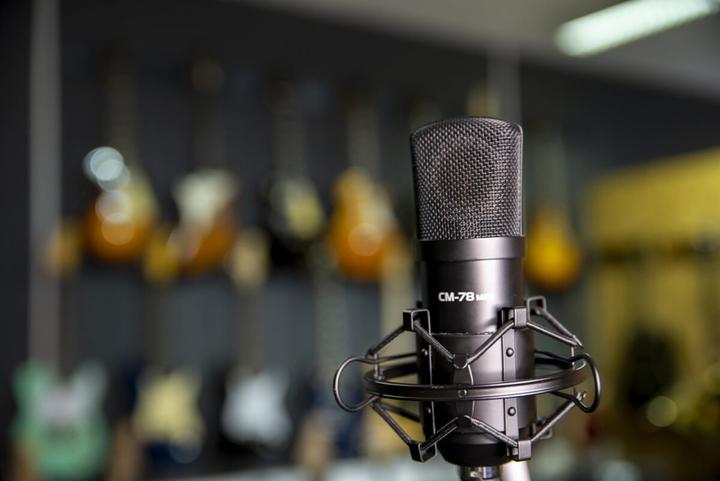 Produktbild Omnitronic MIC CM-78MK2 Grossmembran-Kondensatormikrofon