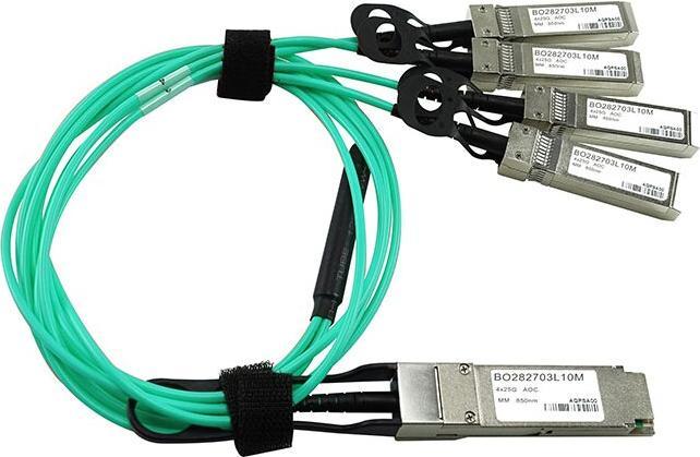 Immagine prodotto BlueOptics Ciena QSFP28-SFP28-15M compatibile con AOC QSFP28 BO282703L15M