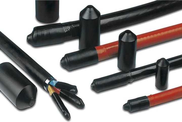 Produktbild HellermannTyton 1613-1-B5W2-PO-X-BK Spannungsfeste Endkappe 416-13060 (1 x)