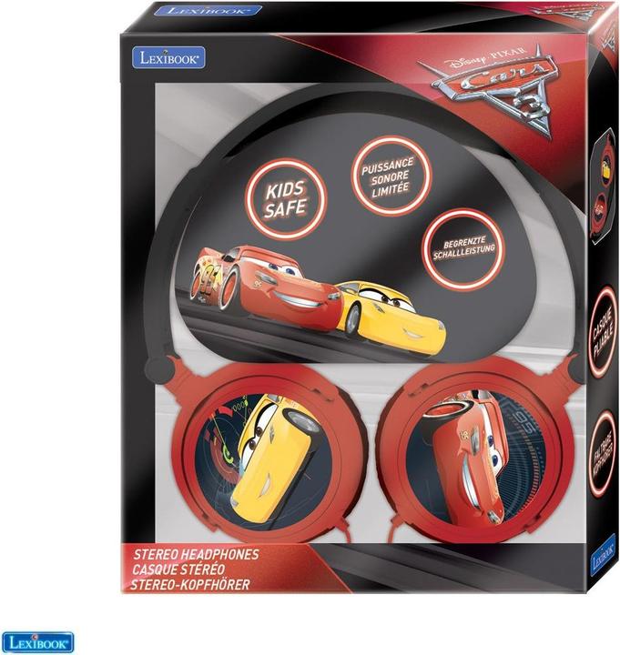 Actual product image Lexibook Cars Stereo Headphones