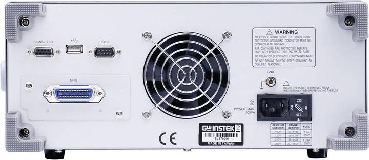 Produktbild GW Instek GPT-9801 Isolationsmessgerät, Stossspannungsprüfgerät 100 V, 250 V, 500 V, 1000V 9500 MΩ (Messgerätkoffer)