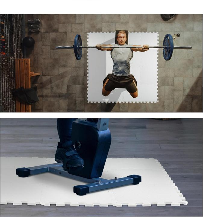 Immagine prodotto Relaxdays Tappetino fitness (1 cm)