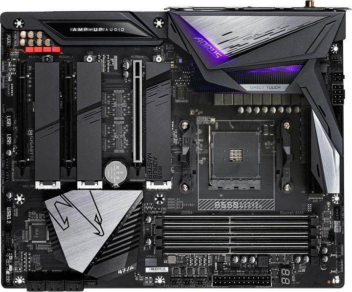 Immagine prodotto Gigabyte B550 Aorus Master (AM4, AMD B550, ATX)