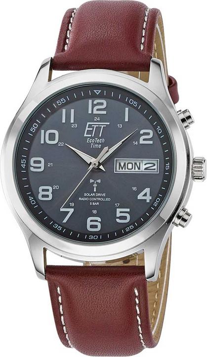 Produktbild Conrad Components Eco Tech Time Solar Drive Funk Gobi Herrenuhr (Chronograph, 40 mm)