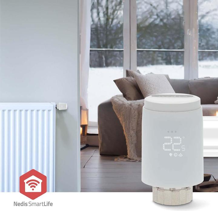 Immagine prodotto Nedis Controllo del radiatore SmartLife | Zigbee 3.0 | A batteria | LED | Android™ / IOS