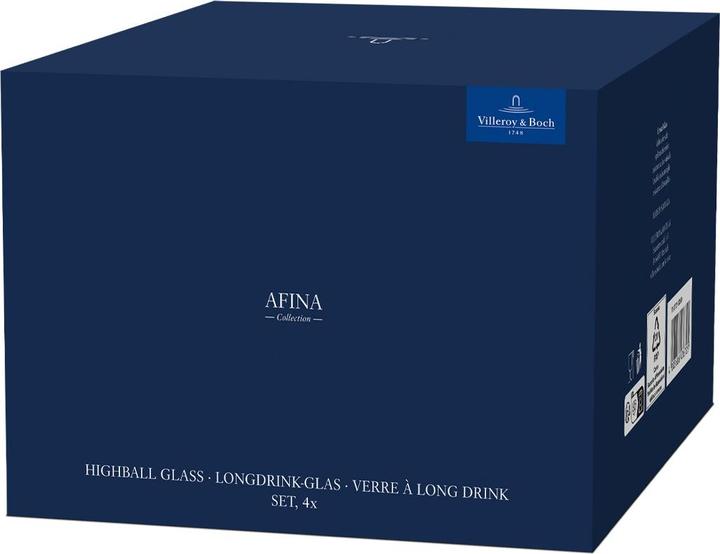 Actual product image Villeroy & Boch Long drink glass, set of 4 Afina glasses (0.30 l, 4 x)