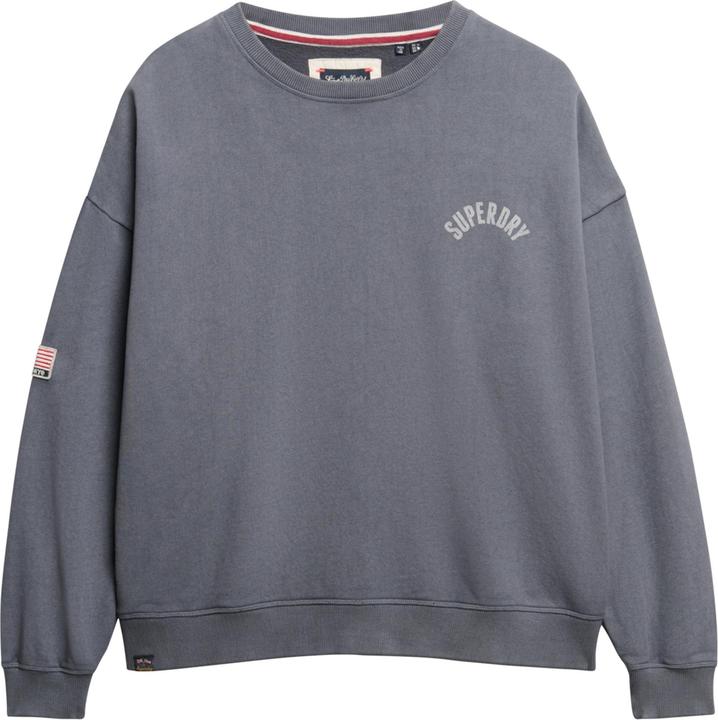 Actual product image Superdry Athletic Relaxed Printed Crew (8)