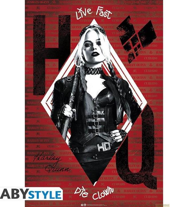 Immagine prodotto ABYstyle Poster DC Comics : Harley Quinn (91.5x61) (ax2) (91,5 x 61 cm)