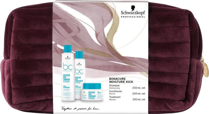 Produktbild Schwarzkopf BC Bonacure Bag Moisture Kick - 650ml (1 ml, Flüssiges Shampoo)