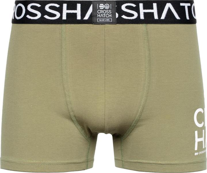 Produktbild Crosshatch Mens Gridline Boxer Shorts (Pack of 3) (S, 3er Pack)