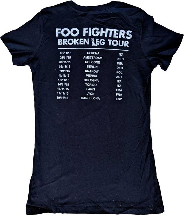 Actual product image Foo Fighters Break A Leg TShirt (M)
