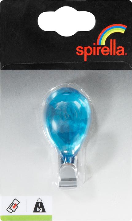 Actual product image spirella Hook Jewel Turquoise, 1 kg