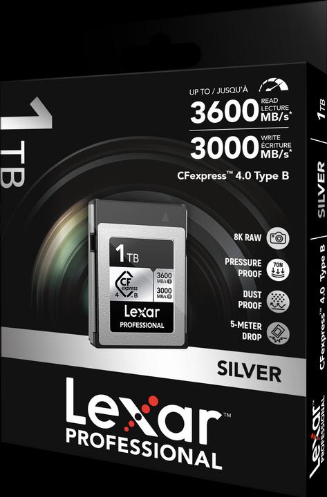 Produktbild Lexar Professional Silver (1000 GB, CFexpress Typ B)