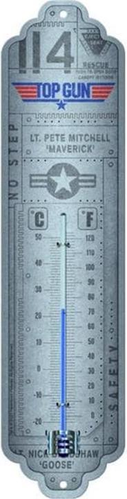 Image du produit Nostalgic-Art Merchandising Thermomètre Top Gun 6.5 x 28 cm