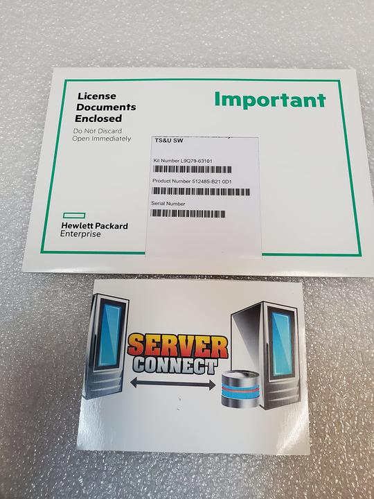 Immagine prodotto HPE 512485-B21 iLO Advanced incluso 1 anno 24x7