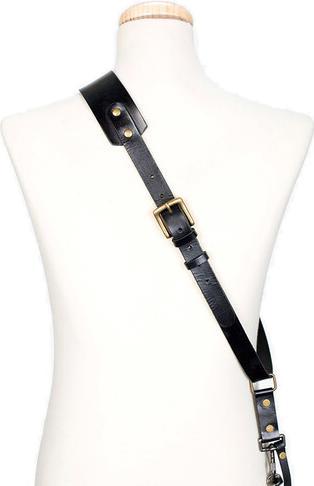Produktbild Bronkey Tokyo Sling Leder-Kameragurt, Schwarz, S Small