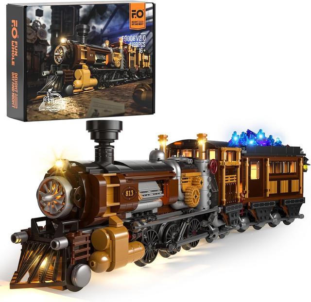 Actual product image Funwhole Steampunk Ore Train