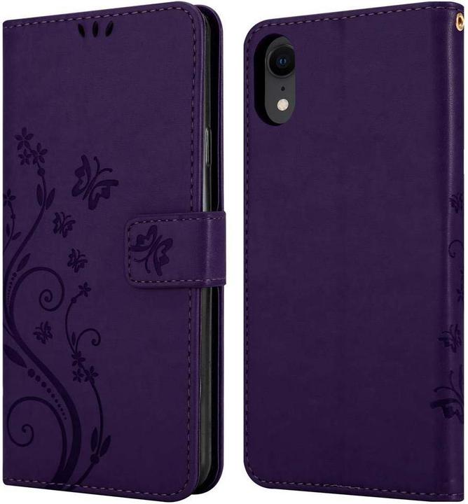 Produktbild Cadorabo Flower Book Cover (Apple iPhone XR)