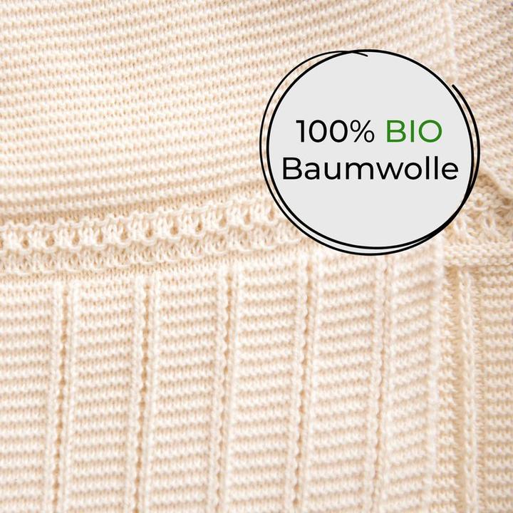 Image du produit Sonnenstrick Veste en coton pour nouveau-né Taille 74/80 Veste de bébé Cardigan de bébé (74, 80)