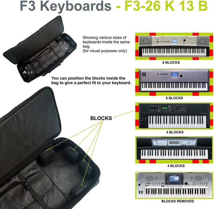 Produktbild Fusion Keyboardbag 13 (Keyboard)