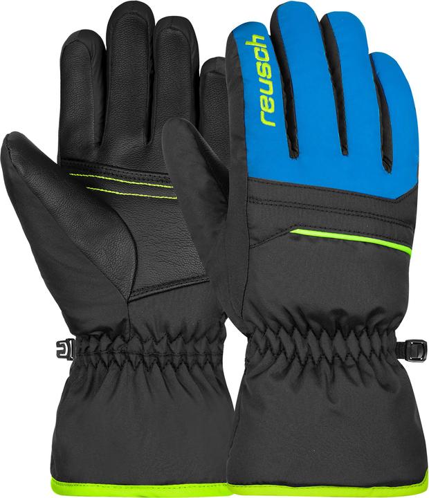 Safety yellow, Black, Brilliant Blue