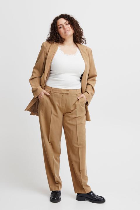 Actual product image Fransa Plus Size Selection - FPCALLIE PA 1 - Trousers - 20612496 (56)