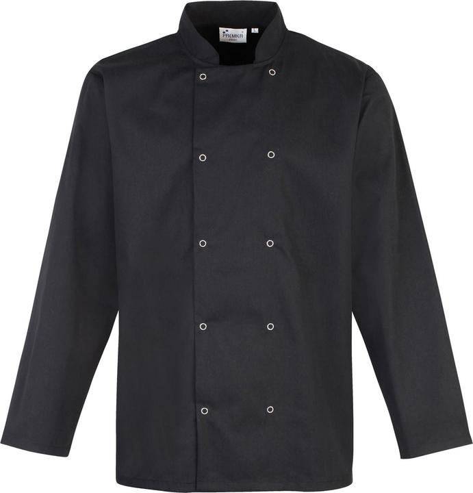 Actual product image Premier Long sleeve chef's jacket with press studs (pack of 2) (XL)