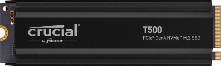 Produktbild Crucial T500 mit Kühlkörper (4000 GB, M.2 2280)