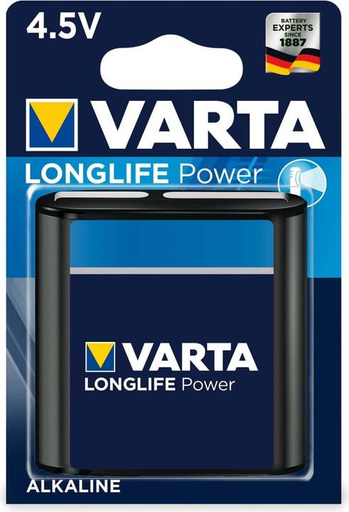 Energy Label Varta Longlife Power (1 pcs., 3R12, 6100 mAh)
