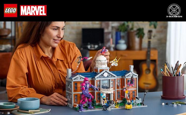 Immagine prodotto LEGO X-Men: X-Mansion (76294, LEGO Marvel, Set LEGO rari)