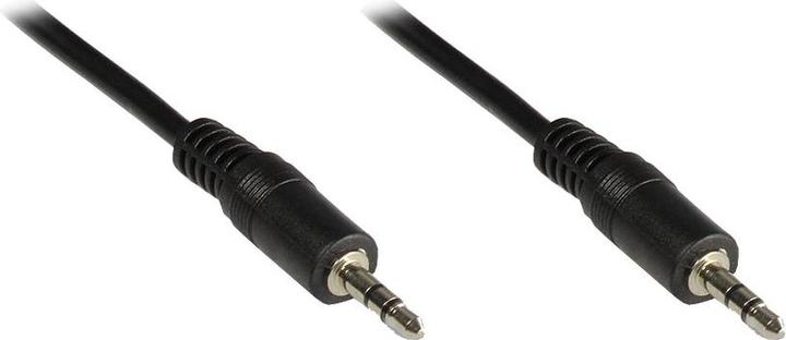 Produktbild Good Connections 3,5mm Klinkenkabel 2,5m Stecker - Stecker Audio Stereo schwarz (2 m)